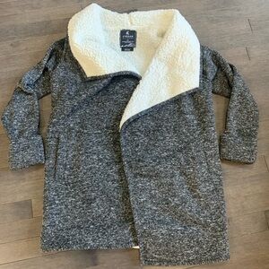 Heathered Gray Kyodan Outdoors Open Front Jacket Women’s S